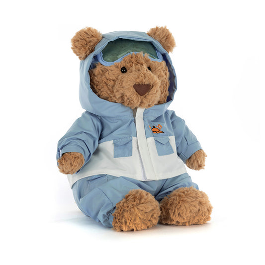 Jellycat 滑雪巴塞羅熊 公仔 Bartholomew Bear 'Snow Suit' Plush - TOYZHOLIC