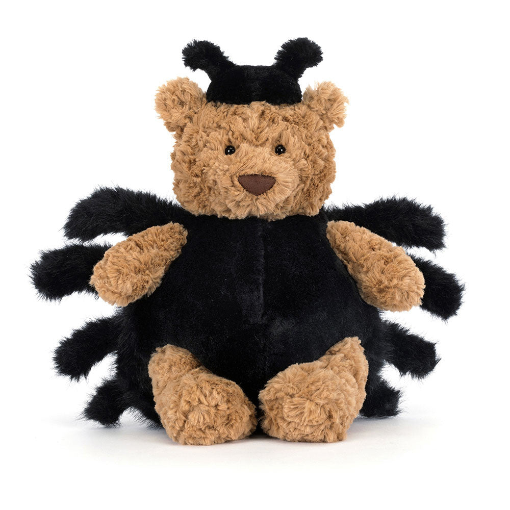 Jellycat 萬聖節蜘蛛巴塞羅熊 公仔 Spider Bartholomew Bear Soft Toy - TOYZHOLIC