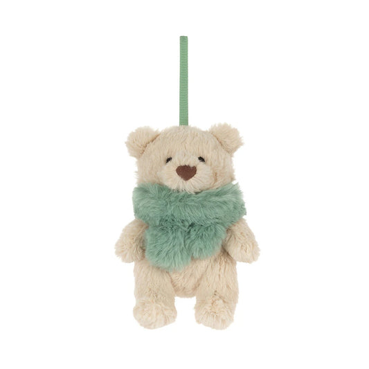 Jellycat 聖誕節系列 巴塞羅熊 聖誕吊飾 公仔 Bartholomew Bear Winter Warmer Decoration Plush Charm