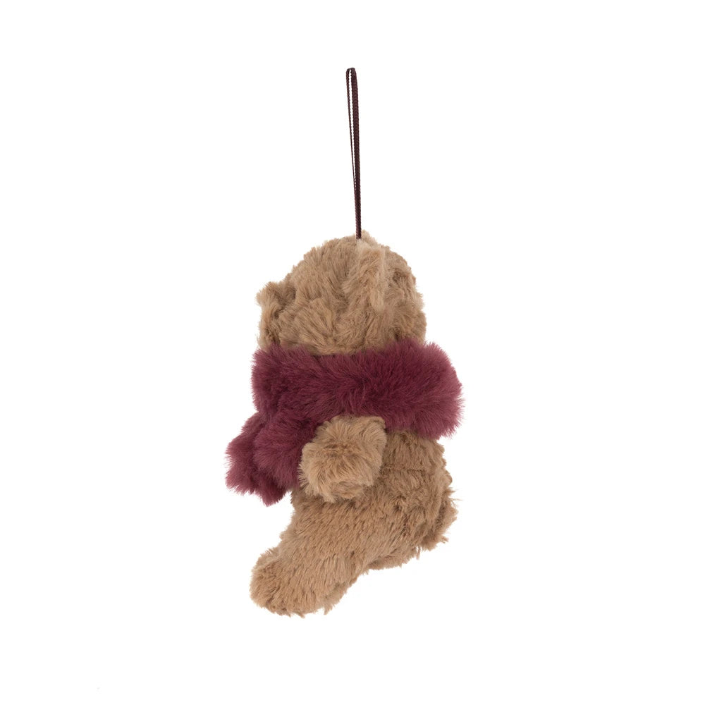 Jellycat 聖誕節系列 巴塞羅熊 聖誕吊飾 公仔 Bartholomew Bear Winter Warmer Decoration Plush Charm