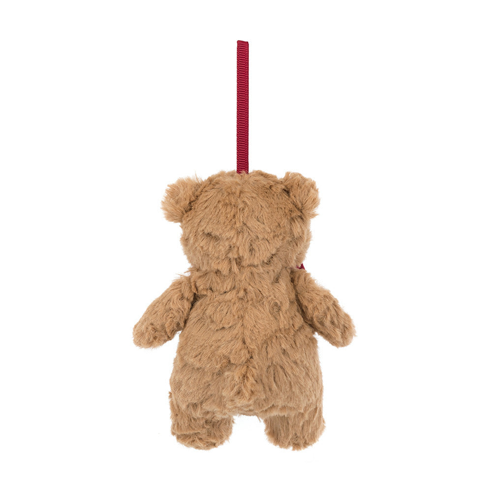 Jellycat 聖誕熊仔 掛飾公仔 Bartholomew Bear Christmas Tree Decoration - TOYZHOLIC