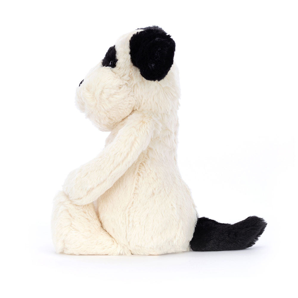 Jellycat 怕醜黑白小狗 公仔 Bashful Black & Cream Puppy Soft Toy - TOYZHOLIC