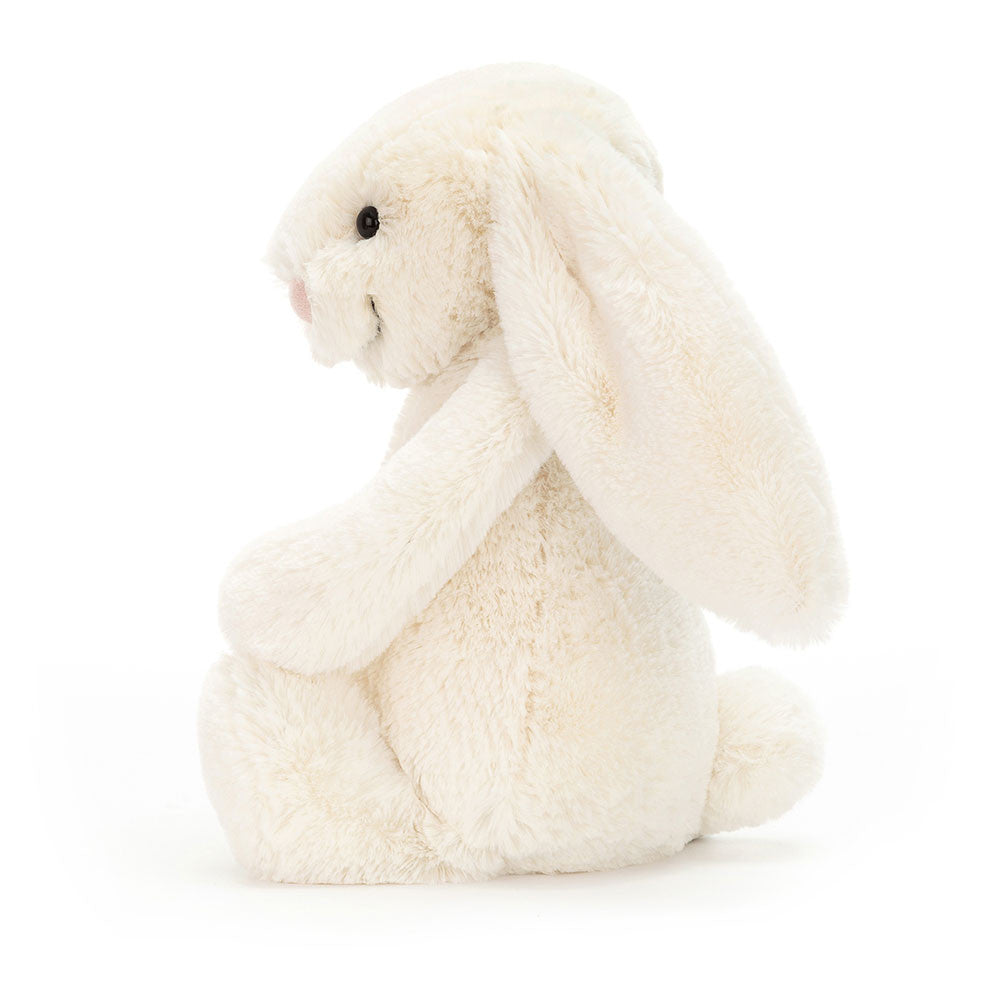 Jellycat 微笑中號兔仔 公仔 (米/ 銀/ 淺粉紅/ 白色) Bashful Bunny Medium Soft Toy (Beige/ Silver/ Blush/ Cream) - TOYZHOLIC