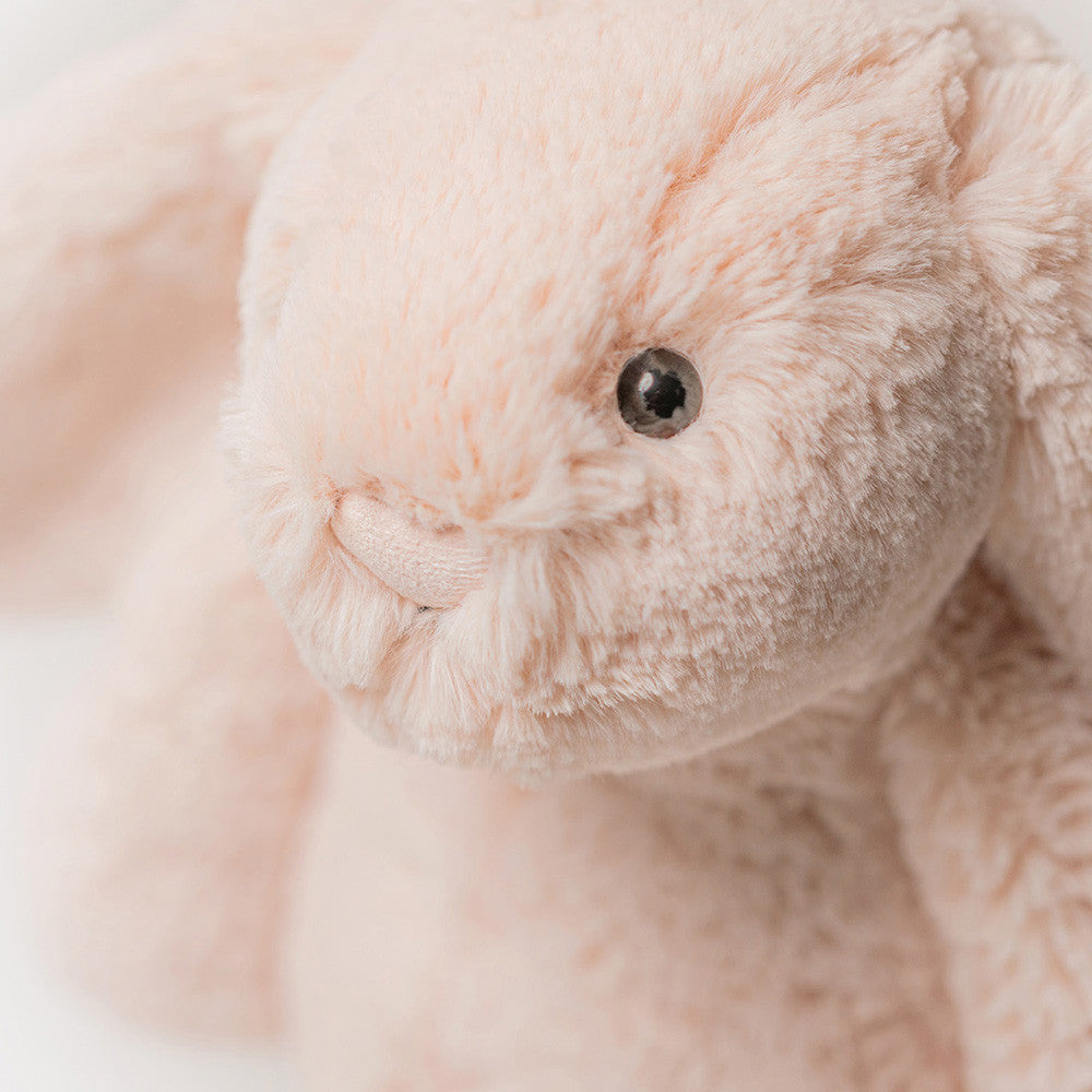Jellycat 微笑中號兔仔 公仔 (米/ 銀/ 淺粉紅色) Bashful Bunny Medium Soft Toy (Beige/ Silver/ Blush) - TOYZHOLIC