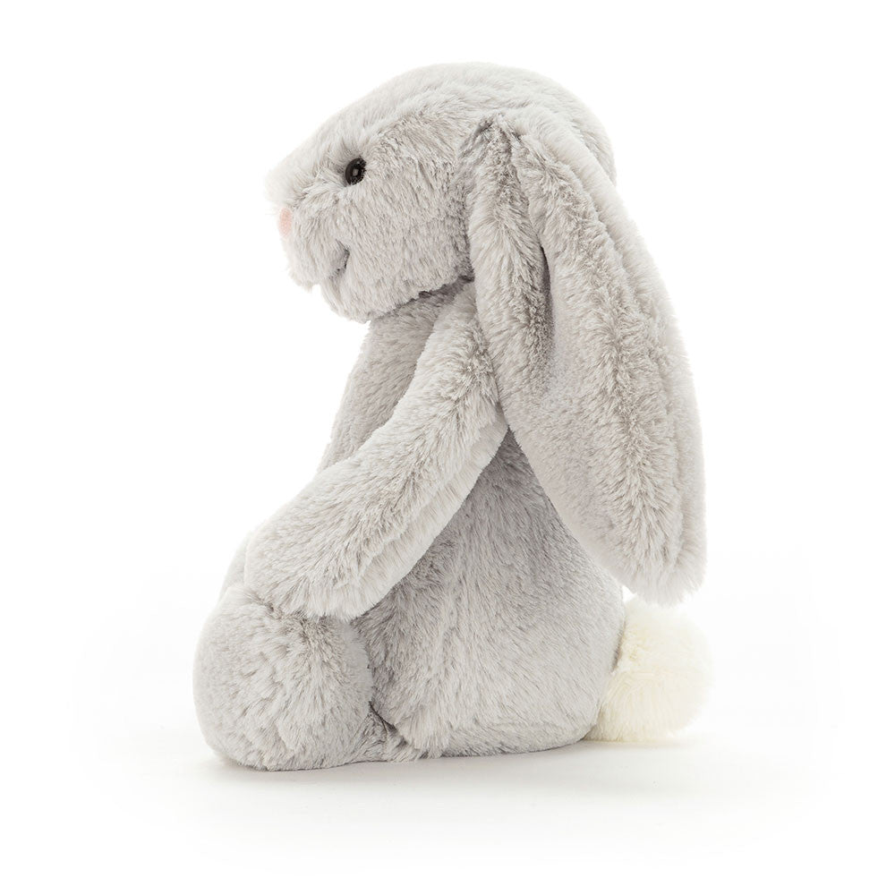 Jellycat 微笑中號兔仔 公仔 Bashful Bunny Medium Soft Toy (Beige/ Silver) - TOYZHOLIC