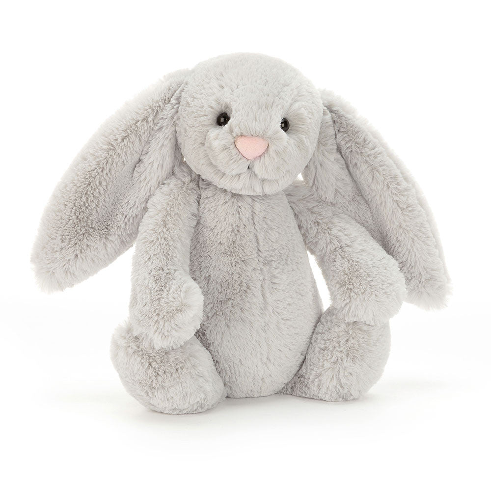 Jellycat 微笑中號兔仔 公仔 Bashful Bunny Medium Soft Toy (Beige/ Silver) - TOYZHOLIC