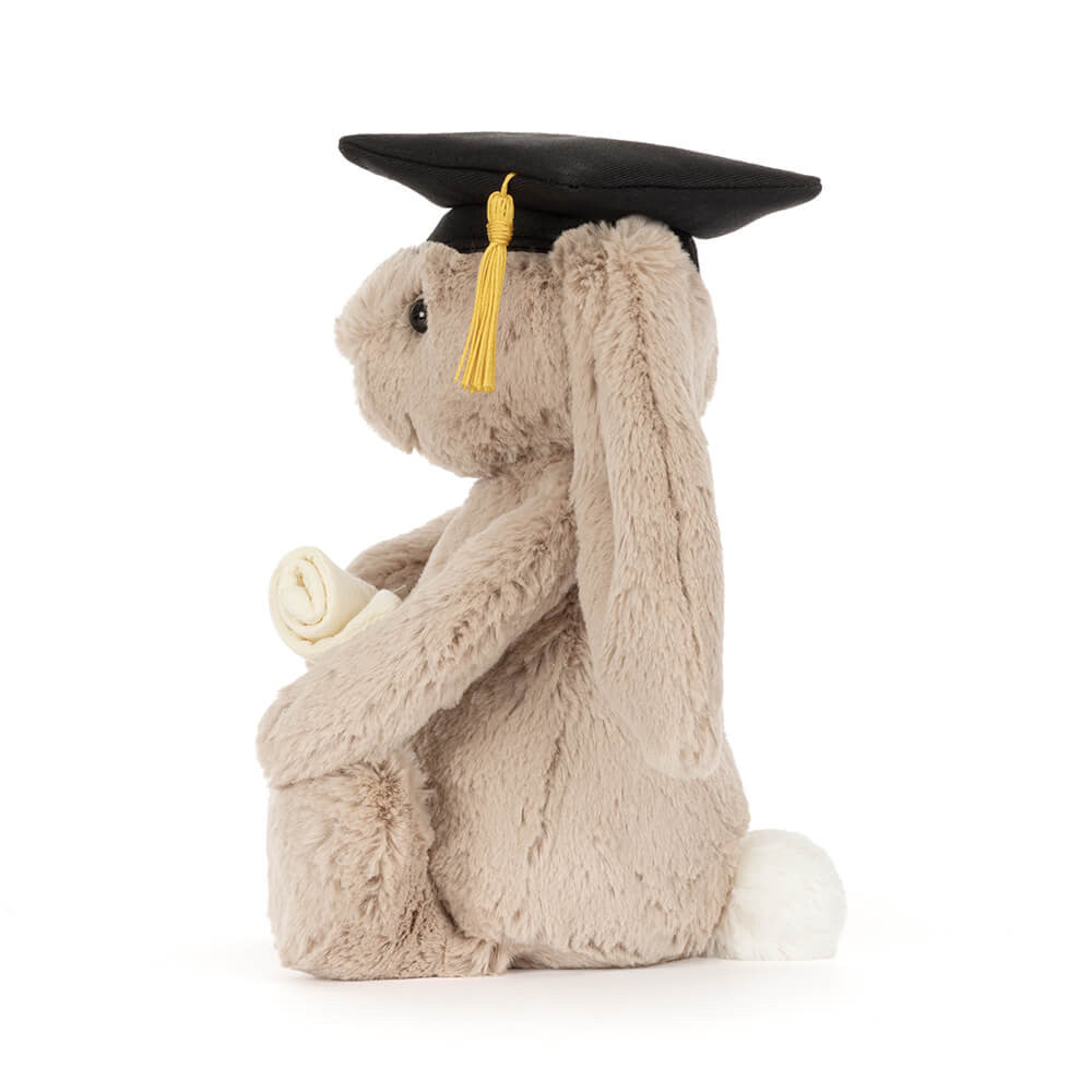 Jellycat 怕醜畢業兔 公仔 Bashful Bunny Graduation Outfit Soft Toy - TOYZHOLIC