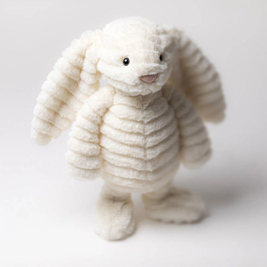 Jellycat 金牌條紋兔仔 公仔 Bashful Luxe Bunny Nimbus Soft Toy - TOYZHOLIC