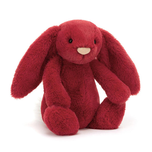 Jellycat 金牌兔仔 公仔 Bashful Luxe Bunny Scarlett Plush - TOYZHOLIC