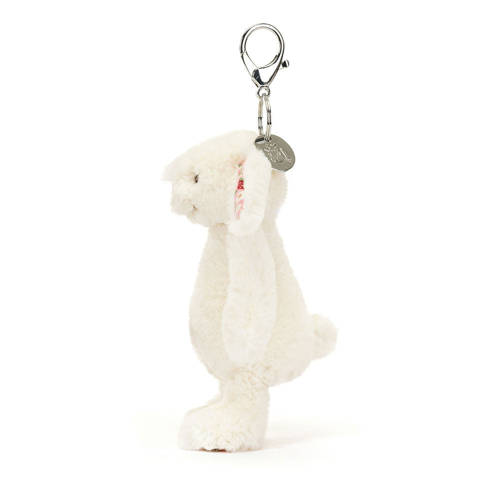 Jellycat 兔仔 吊飾 Bashful Bunny Bag Charm （Beige/ Blush/ Silver) - TOYZHOLIC