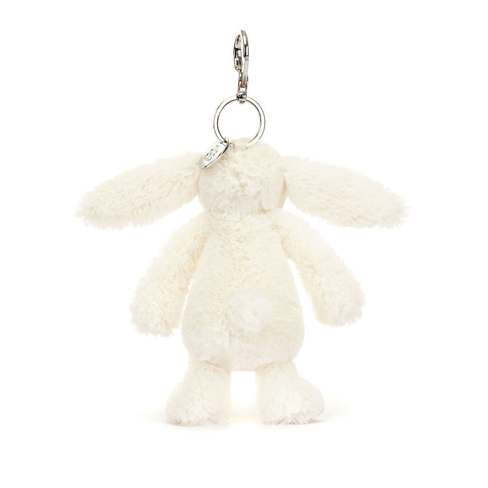 Jellycat 兔仔 吊飾 Bashful Bunny Bag Charm （Beige/ Blush/ Silver) - TOYZHOLIC