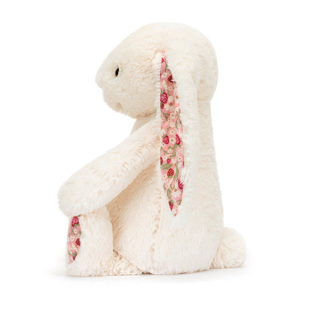 Jellycat 花花中號兔仔 公仔 Blossom Blush Bunny Plush （櫻花 Cherry/ 士多啤梨 Berry) - TOYZHOLIC