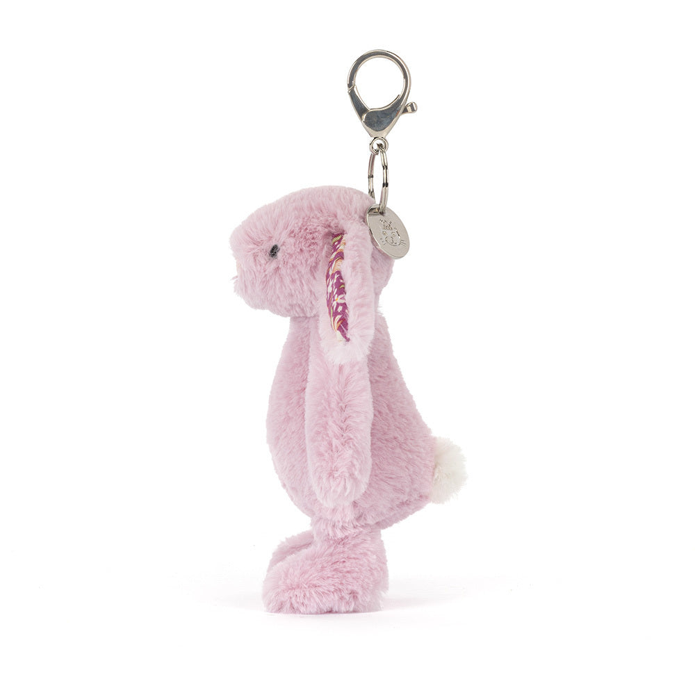Jellycat 兔仔 吊飾 Bashful Bunny Bag Charm (Beige/ Blush/ Silver/ Berry/ Thistlepop Blossom) - TOYZHOLIC