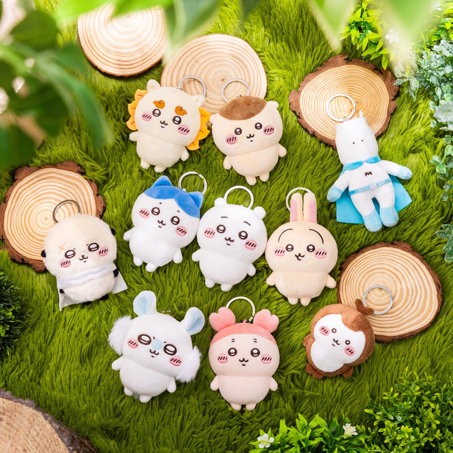 Chiikawa Park 角色 迷你鎖匙扣 Mini Mascot Key Ring
