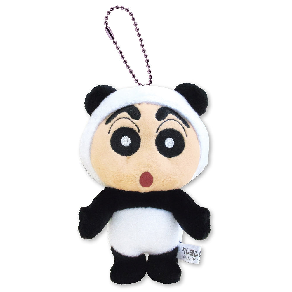 蠟筆小新 熊貓 公仔掛飾 Crayon Shinchan Plush Charm - Panda - TOYZHOLIC