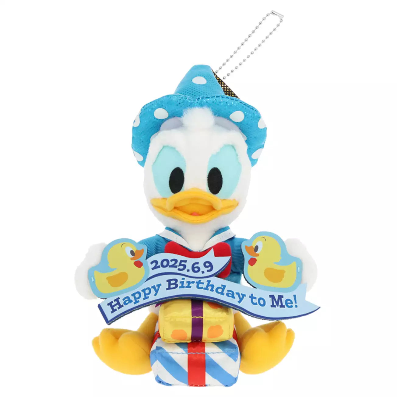 Tokyo DisneySea Donald Duck 唐老鴨 2025年生日 掛飾公仔 2025 Birthday Plush Charm - TOYZHOLIC