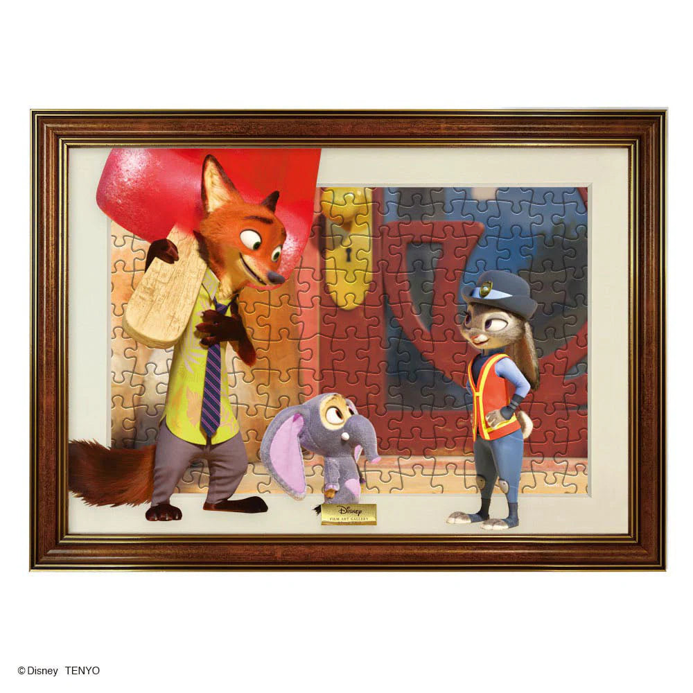 Disney 優獸大都會 電影場面 200塊砌圖連框  Film Art Gallery Zootopia Jigsaw Puzzle with Frame (200pcs)
