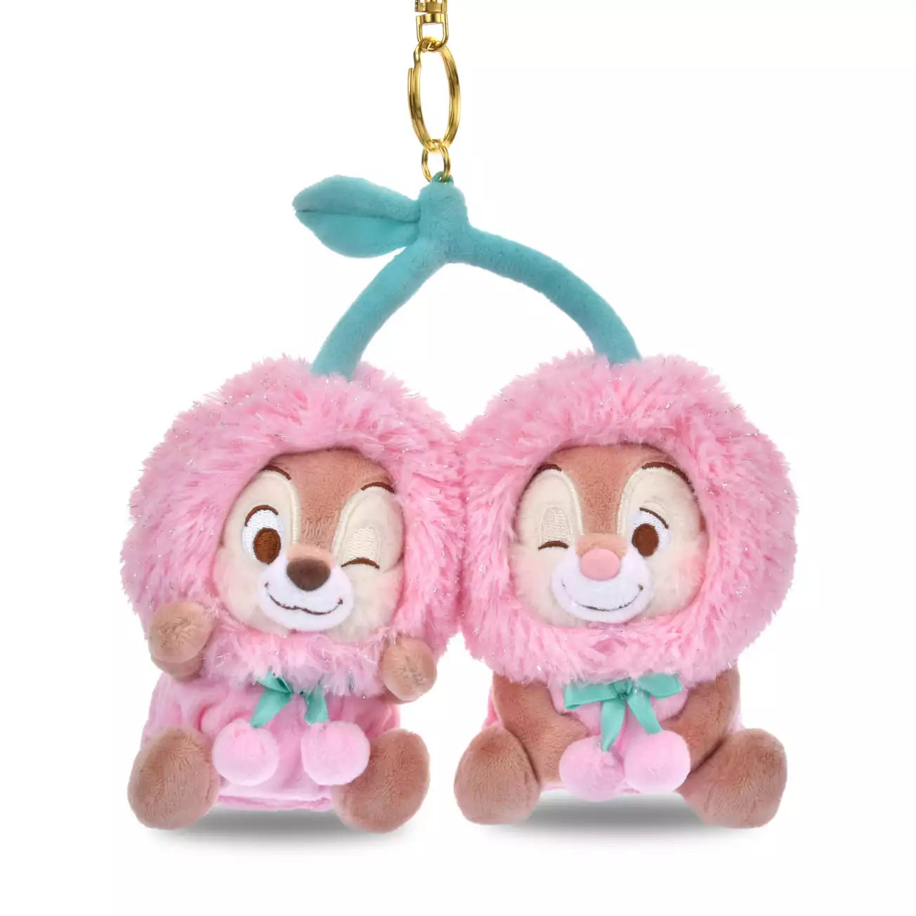 Disney Store Chip & Dale 車厘子 掛飾公仔 Cherry Plush Charm - TOYZHOLIC
