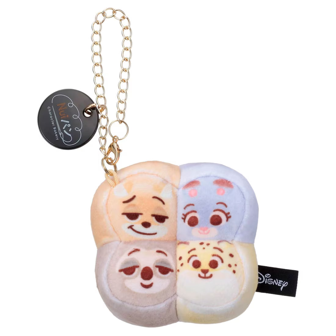 Disney 優獸大都會 角色多士麵包 掛飾公仔 Zootopia Nui Bread Charm (Nick/ Judy/ Flash/ Clawhauser)