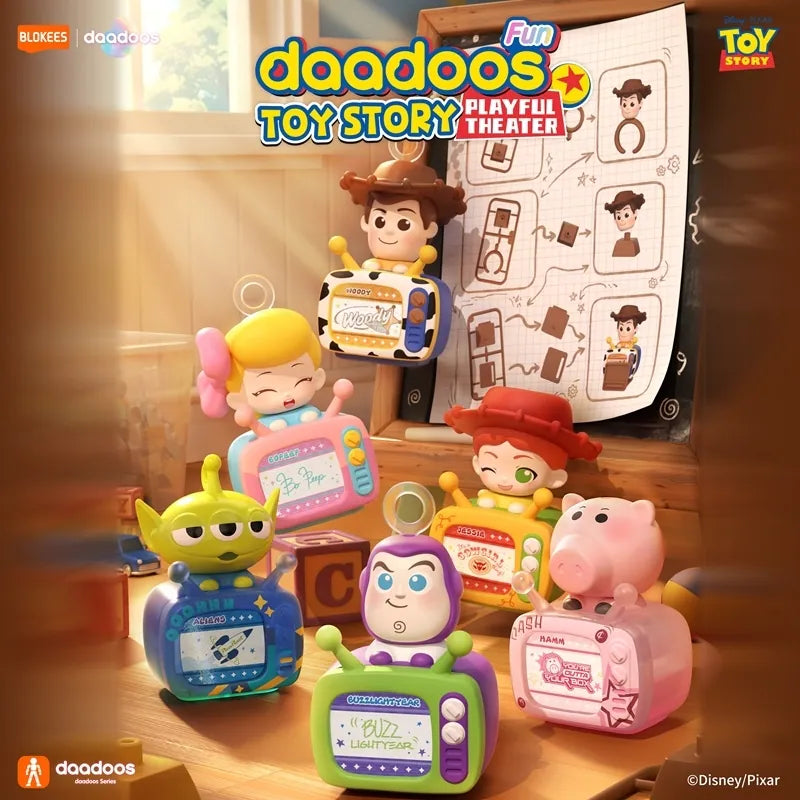 Disney x Blokees 迪士尼反斗奇兵鍵盤掣帽/戒指/掛飾 盲盒 Toy Story Daadoos Fun 01 - Playful Theater Blind Box （一共十五款，款式隨機）
