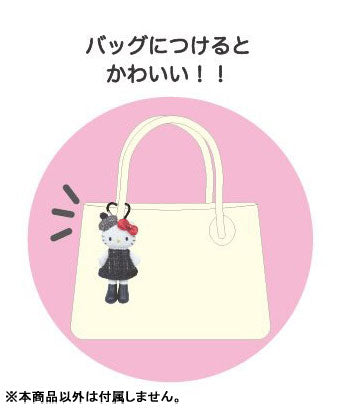 Sanrio Characters Hello Kitty 長腿系列 公仔掛飾 Style-up Series Plush Charm (圓點 Dot Dress/ 粗花呢 Tweed Dress) - TOYZHOLIC