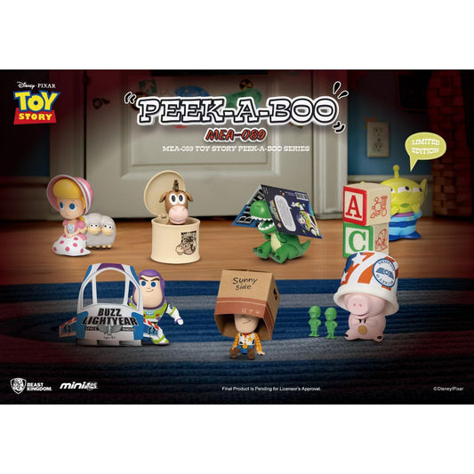 野獸國 反斗奇兵 捉迷藏系列 盲盒 （一盒六款，款式隨機）Beast Kingdom Toy Story Peek-a-Boo Series Blind Box	(MEA-089)