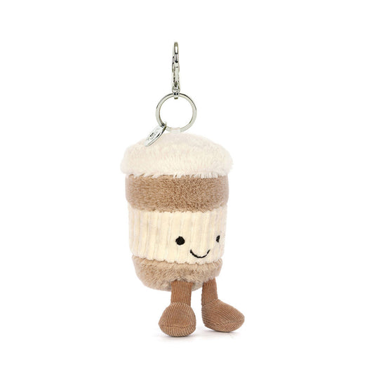 Jellycat 咖啡 公仔掛飾 Amuseables Coffee-to-go Bag Charm - TOYZHOLIC