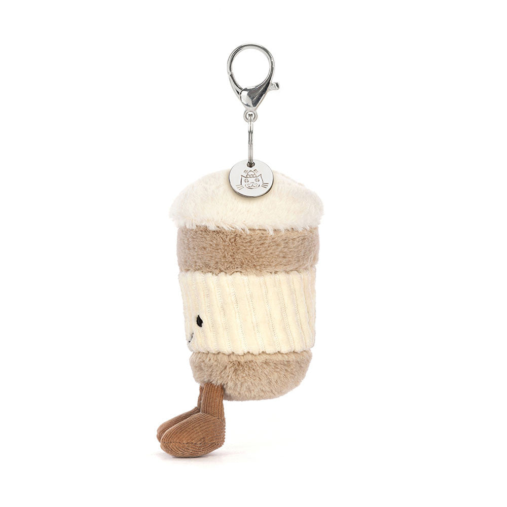 Jellycat 咖啡 公仔掛飾 Amuseables Coffee-to-go Bag Charm - TOYZHOLIC