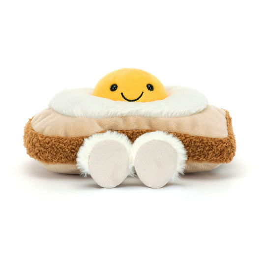 Jellycat 微笑太陽蛋多士 公仔 Amuseables Egglantine Egg On Toast Plush - TOYZHOLIC