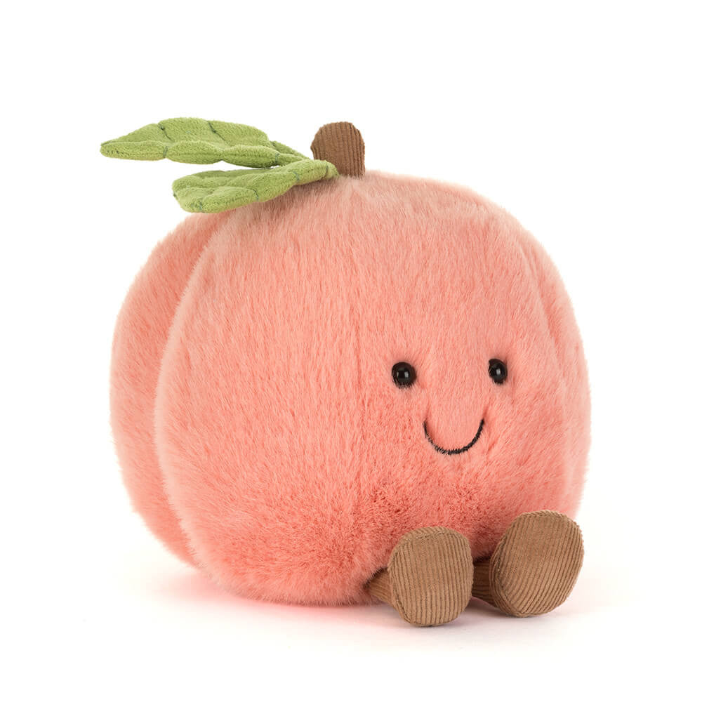 Jellycat 微笑水蜜桃 公仔 Amuseables Peach Plush - TOYZHOLIC