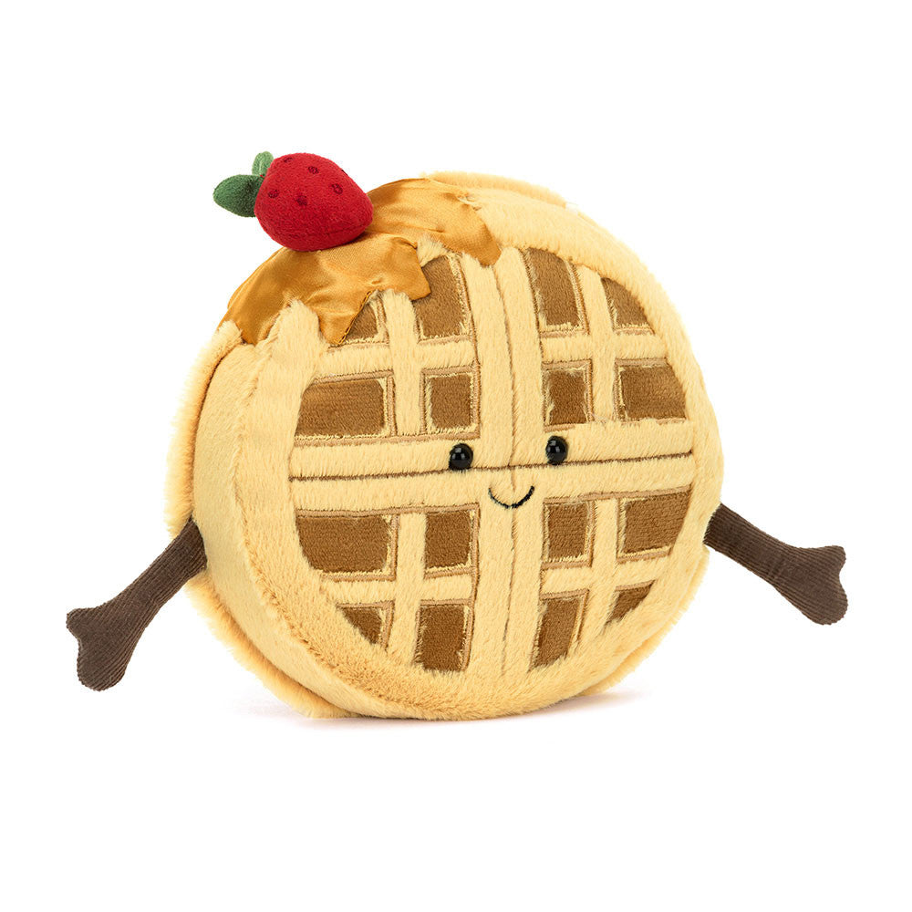 Jellycat 微笑窩夫 格仔餅 公仔 Amuseables Rene Waffle Soft Toy - TOYZHOLIC