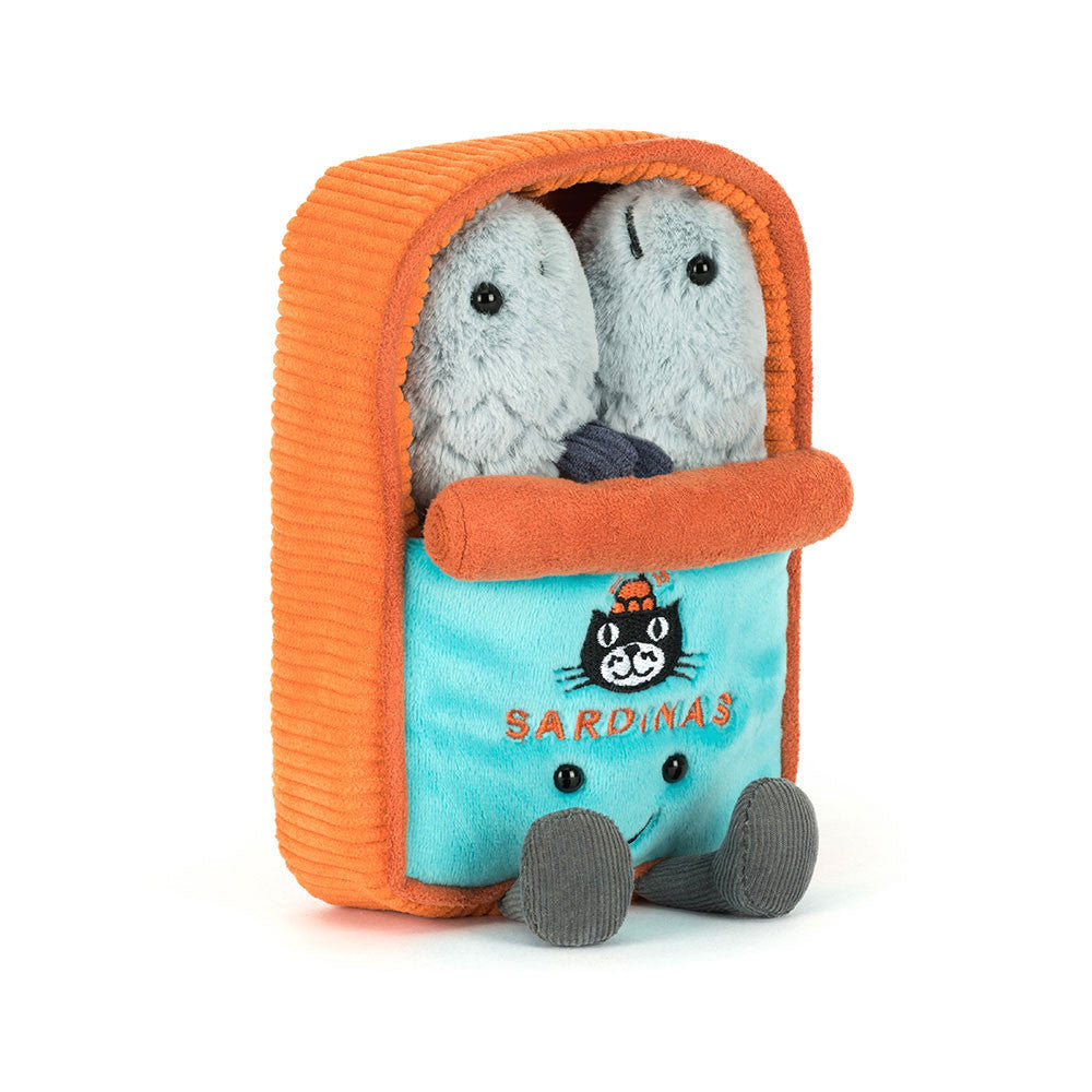 Jellycat 沙甸魚罐頭 公仔 Amuseables Sardine Tin Soft Toy - TOYZHOLIC