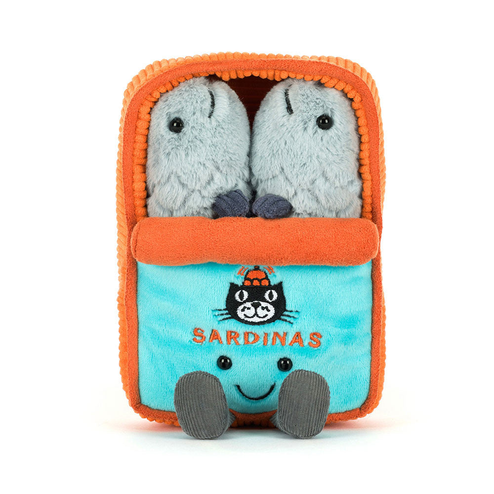 Jellycat 沙甸魚罐頭 公仔 Amuseables Sardine Tin Soft Toy - TOYZHOLIC