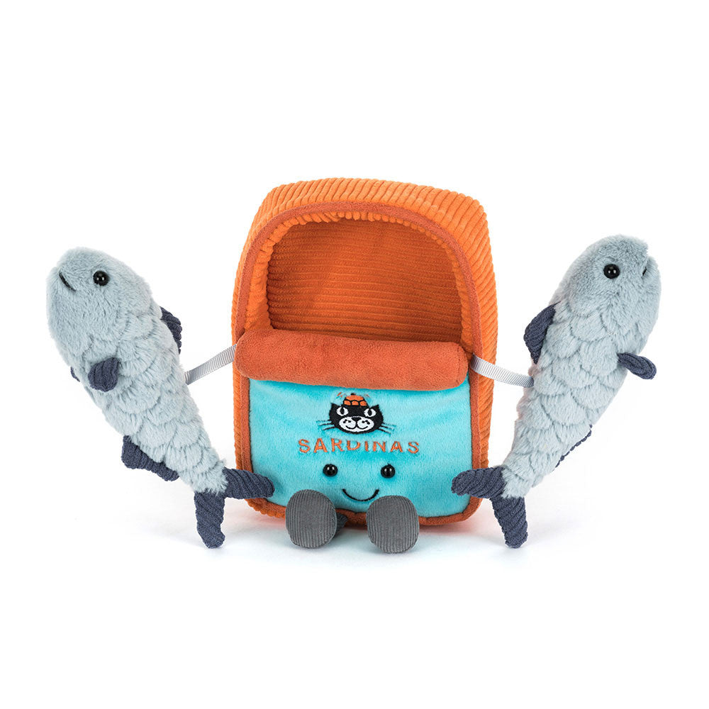 Jellycat 沙甸魚罐頭 公仔 Amuseables Sardine Tin Soft Toy - TOYZHOLIC