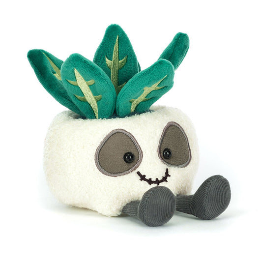 Jellycat 微笑骷髏頭花盆 公仔 Amuseables Skull Planter Soft Toy - TOYZHOLIC