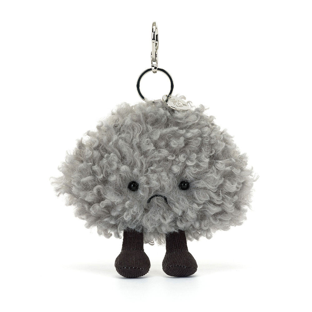 Jellycat 烏雲 鎖匙扣 Amuseables Storm Cloud Bag Charm - TOYZHOLIC