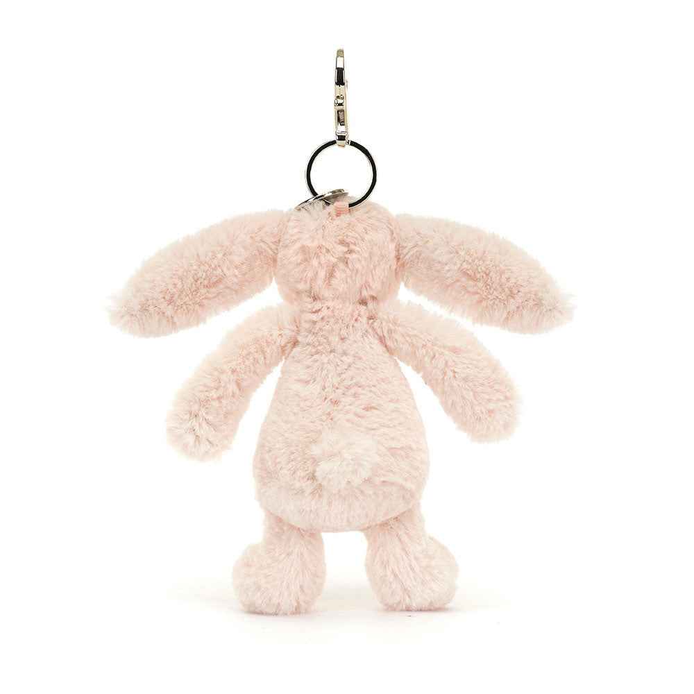 Jellycat 兔仔 吊飾 Bashful Bunny Bag Charm （Beige/ Blush/ Silver) - TOYZHOLIC
