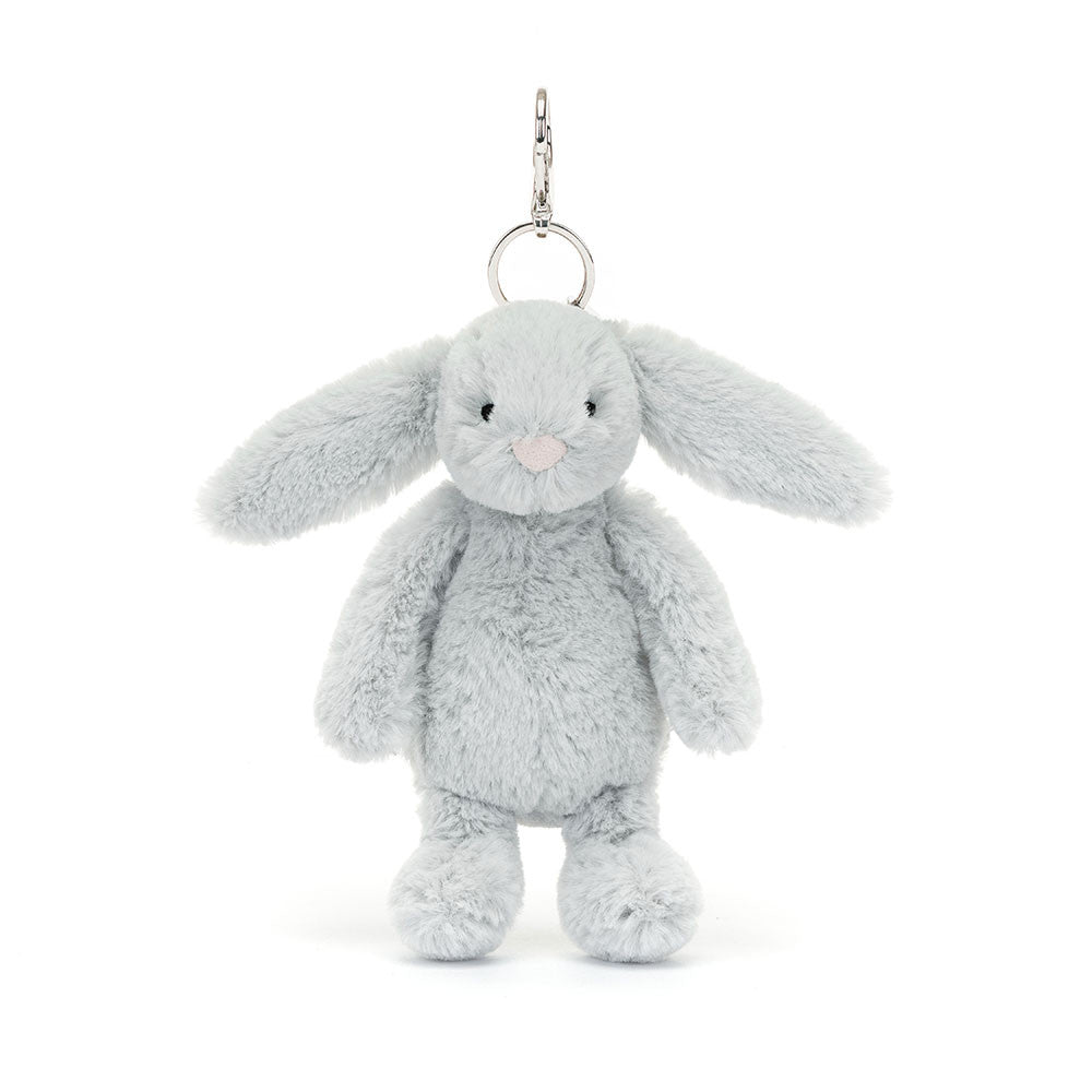 Jellycat 兔仔 吊飾 Bashful Bunny Bag Charm （Beige/ Blush/ Silver) - TOYZHOLIC