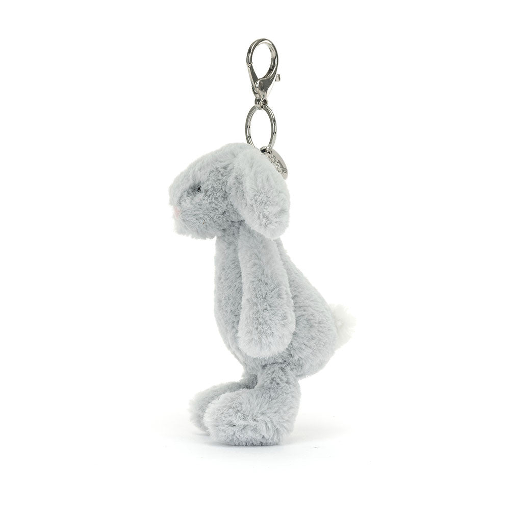 Jellycat 兔仔 吊飾 Bashful Bunny Bag Charm （Beige/ Blush/ Silver) - TOYZHOLIC