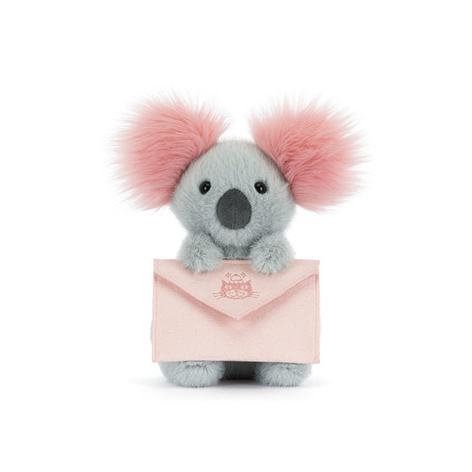 Jellycat 情人節樹熊 公仔 Koala with Message Plush