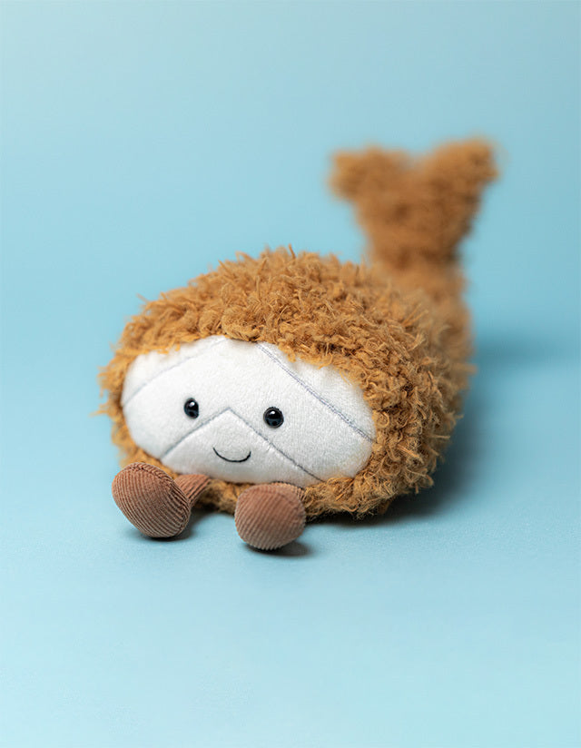 Jellycat 英國限定 微笑炸魚 公仔 UK Exclusive Amuseables Lily Fish Soft Toy - TOYZHOLIC