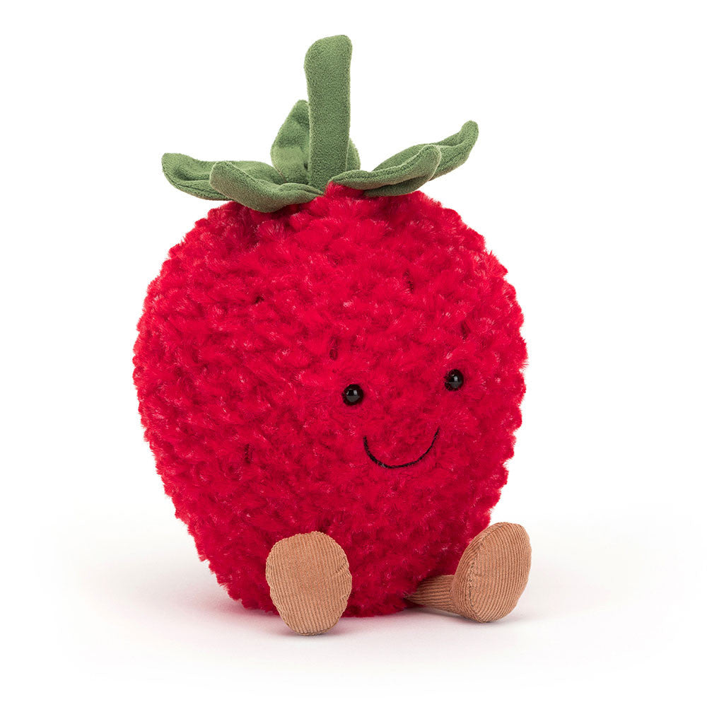 Jellycat 已停產 微笑士多啤梨 公仔 Retired Amuseables Strawberry Plush - TOYZHOLIC