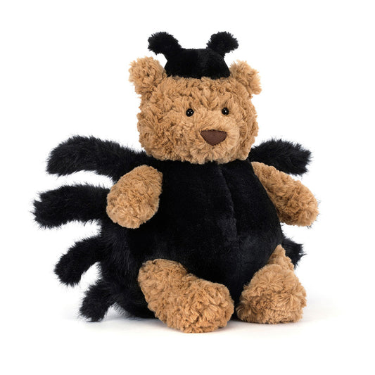 Jellycat 萬聖節蜘蛛巴塞羅熊 公仔 Spider Bartholomew Bear Soft Toy - TOYZHOLIC