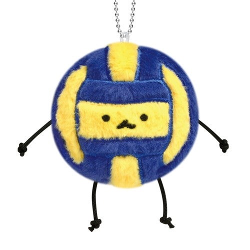Kamio 球類運動 鎖匙扣 Ball Sports Keychain - 排球 Volleyball 籃球 Basketball 網球 Tennis 棒球 Baseball 足球 Football - TOYZHOLIC