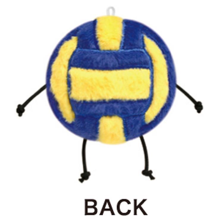 Kamio 球類運動 鎖匙扣 Ball Sports Keychain - 排球 Volleyball 籃球 Basketball 網球 Tennis 棒球 Baseball 足球 Football - TOYZHOLIC