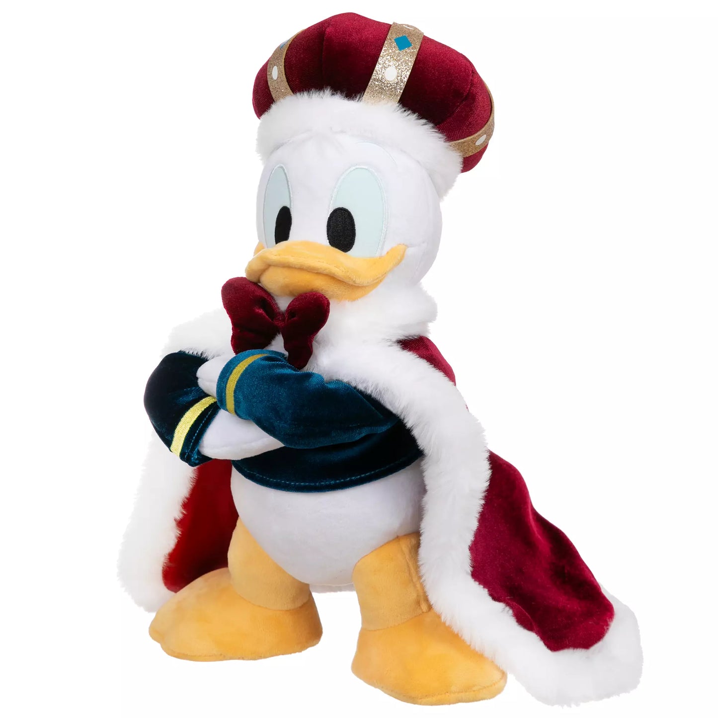美版 唐老鴨 國王公仔 King Donald Duck Plush - TOYZHOLIC