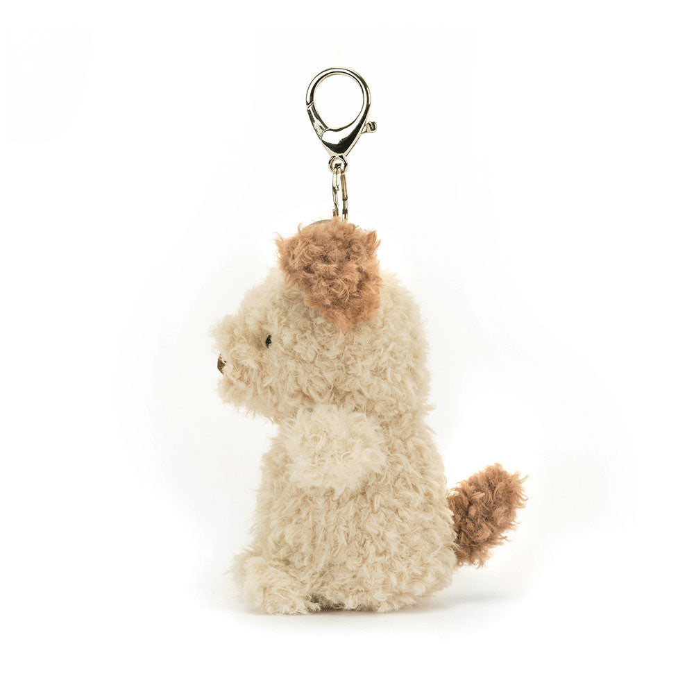Jellycat 小狗公仔 鎖匙扣 Little Pup Bag Charm - TOYZHOLIC