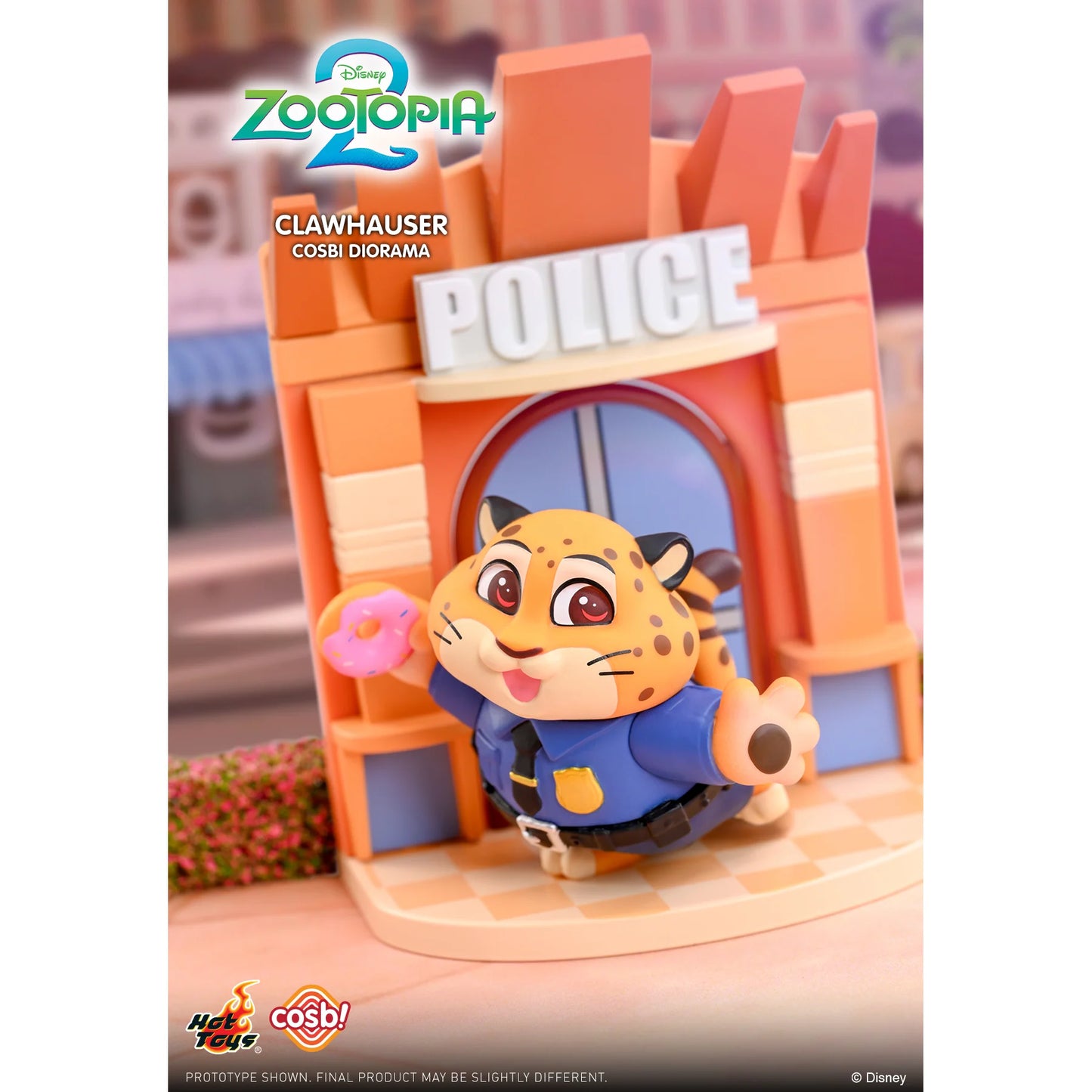 Hot Toys Disney 優獸大都會2 Cosbi 盲盒迷你場景系列 盲盒（一盒六款，款式隨機）Zootopia2 Cosbi Diorama Collection Blind Box