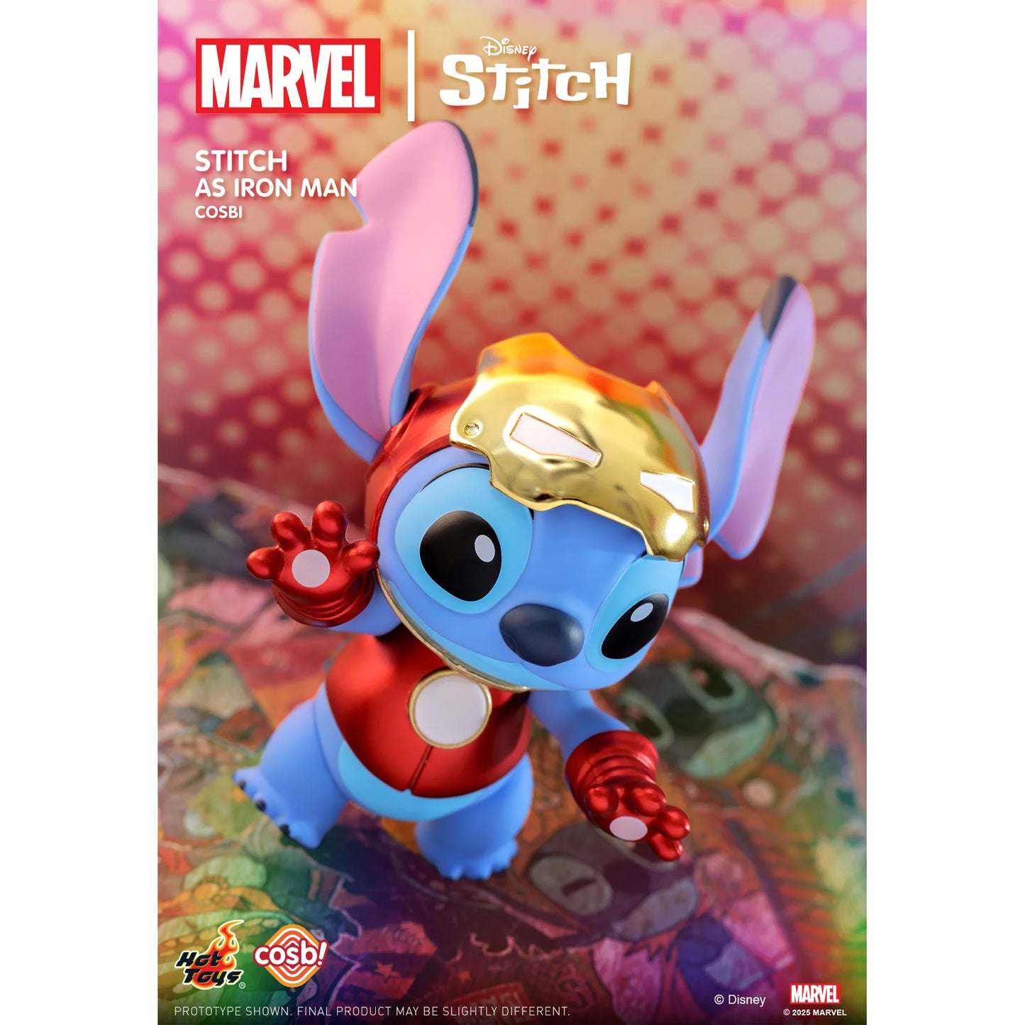 Hot Toys Disney X Marvel 史迪仔系列 Cosbi系列 盲盒（一盒八款，款式隨機）Marvel X Disney Stitch Cosbi Collection Blind Box - TOYZHOLIC