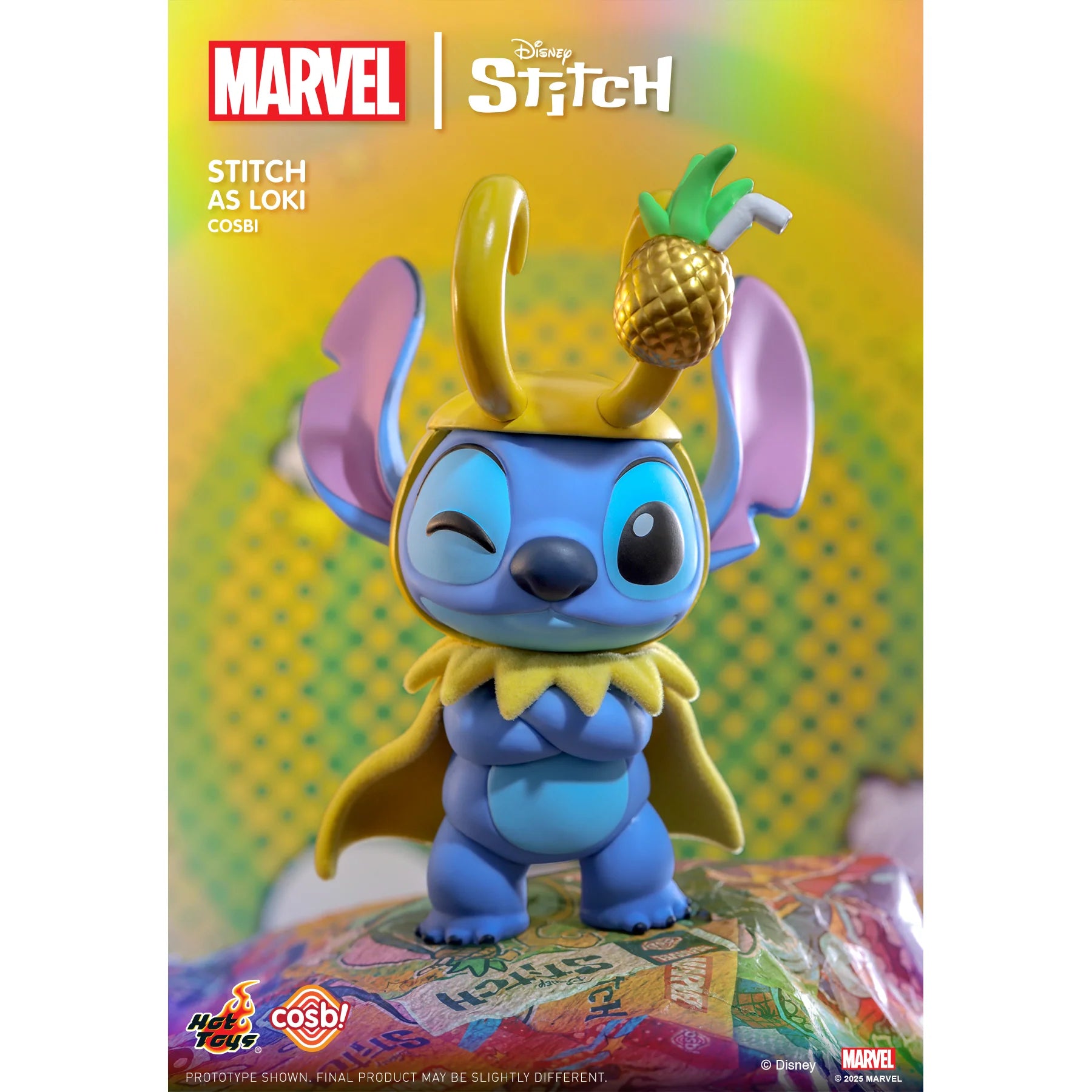 Hot Toys Disney X Marvel 史迪仔系列 Cosbi系列 盲盒（一盒八款，款式隨機）Marvel X Disney Stitch Cosbi Collection Blind Box - TOYZHOLIC